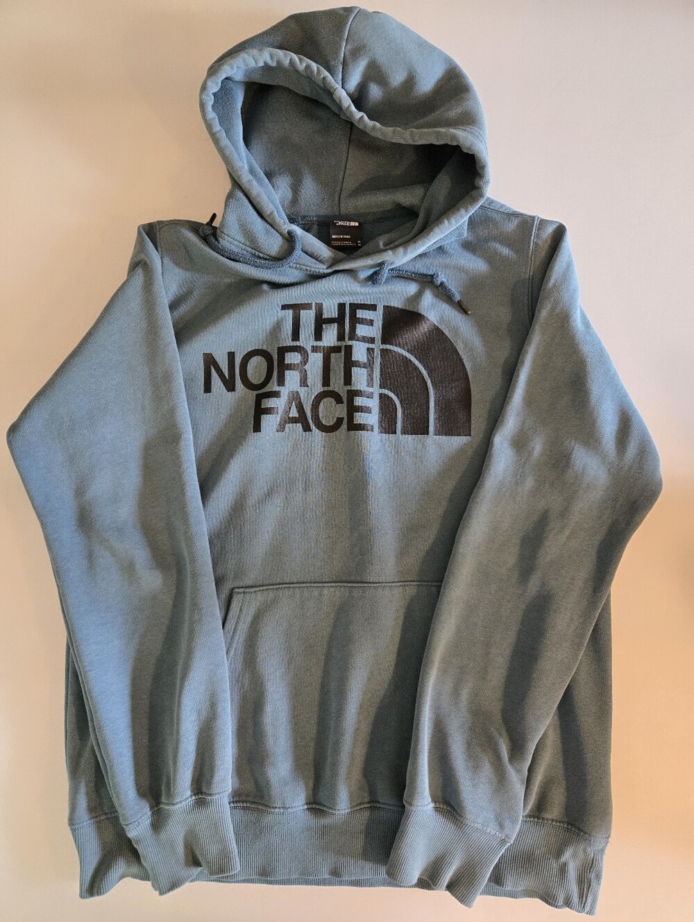 The North Face Faded Logo Hoodie Blue Grey Men’s M